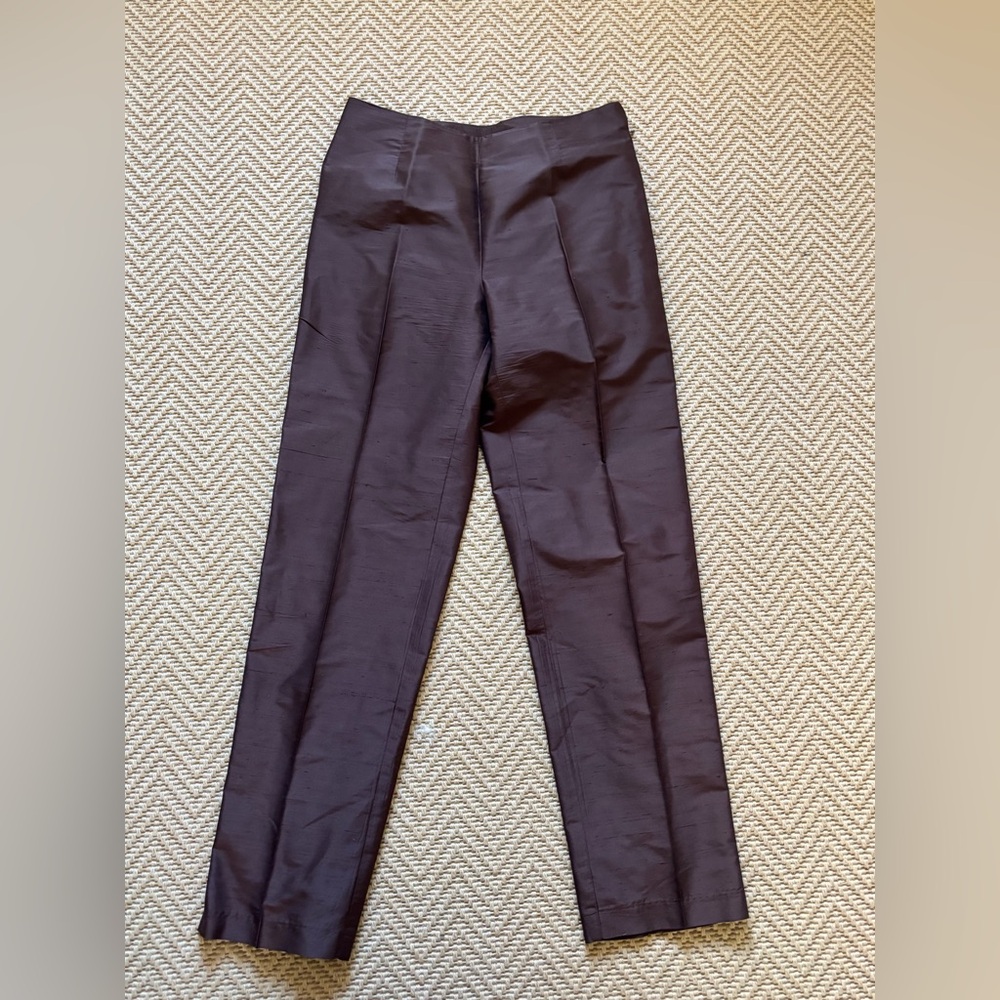 Connie Roberson Silk Dress Pants 100% silk